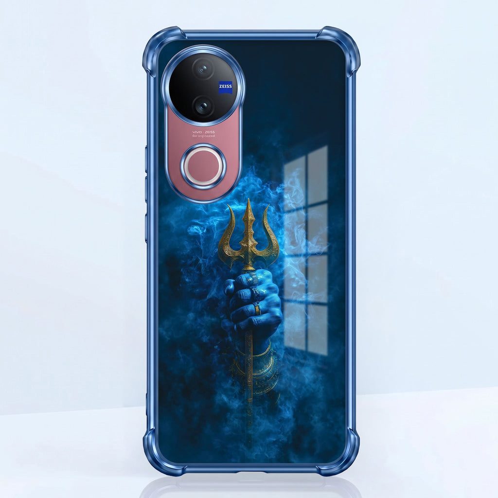 Vivo V50 5G Premium Shiv Trishul Airbags Printed Back Case
