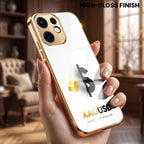 Oppo Reno 16 5G Luxury XAU/USD Gold Electroplated Glass Phone Back Case