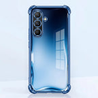 Samsung Galaxy A56 5G Premium Crystal Blue Airbags Printed Back Case