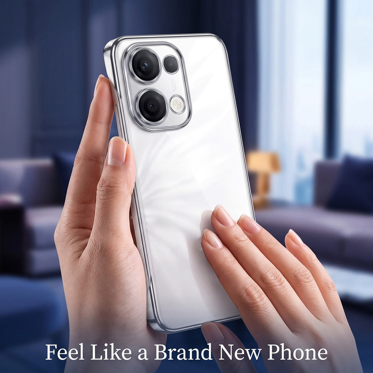 Oppo Reno 13 5G (100% Original) Ultra-Thin Frameless Lightweight Case