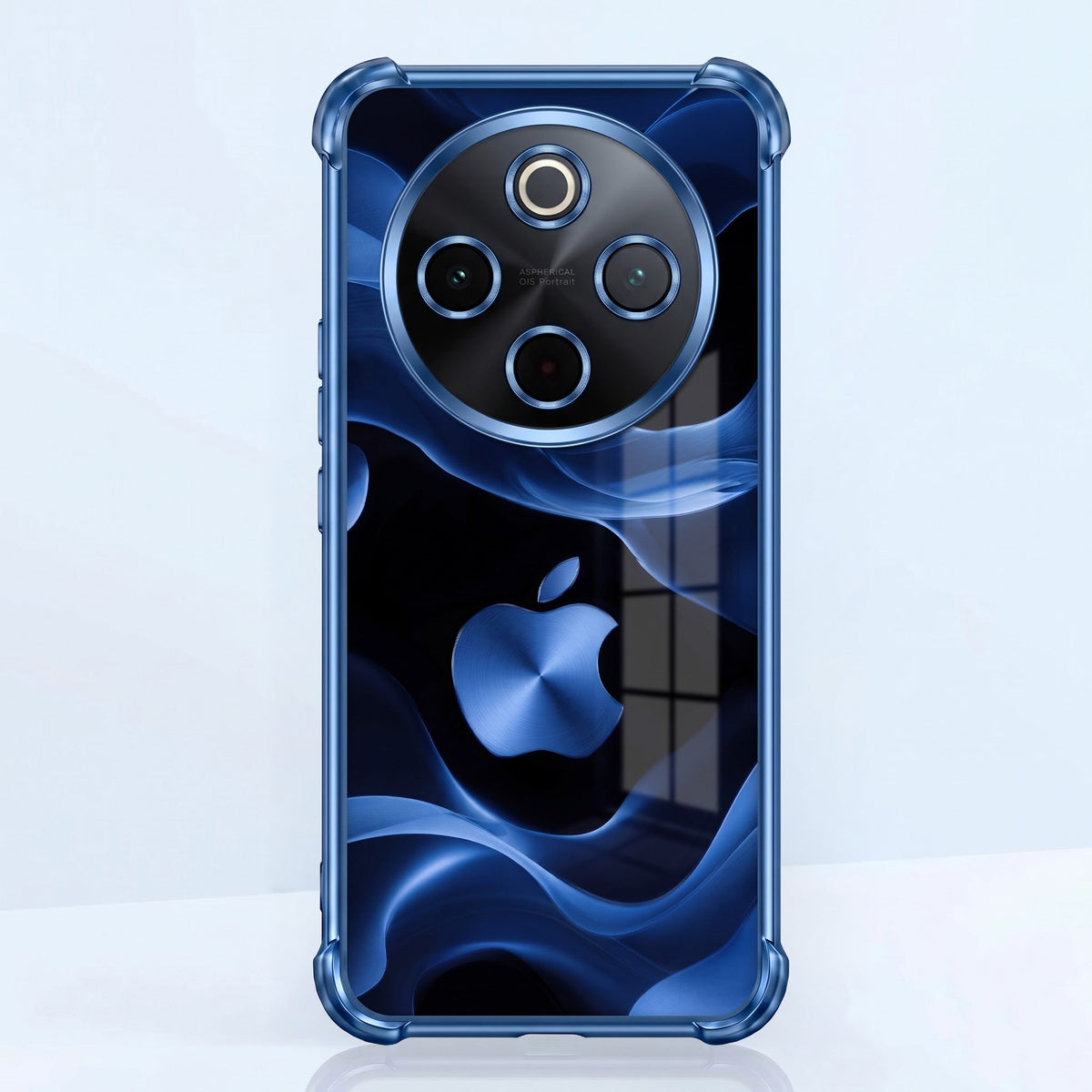 Vivo T4 5G Premium Wave Blue Airbags Printed Back Case