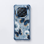 Oppo F29 5G Blue Butterfly Floral Airbags Printed Back Case
