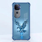 Vivo V40 Pro 5G Blue Eagle Airbags Printed Back Case
