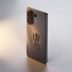 Vivo X200 FE 5G Compatible Satyamev Jayate 3D Metal Emblem Sticker