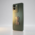 Vivo Y200 5G Compatible Satyamev Jayate 3D Metal Emblem Sticker