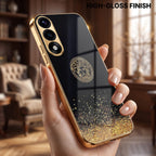 Oneplus Nord 5 5G Medusa Head Gold Electroplated Glass Phone Back Case