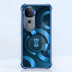 Vivo V40 Pro 5G Blue Emblem Airbags Printed Back Case