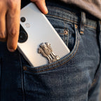 Vivo X200 FE 5G Compatible Satyamev Jayate 3D Metal Emblem Sticker