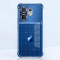 Vivo V60 5G Matrix Apple Dual-Tone Transparent Blue Airbags Case