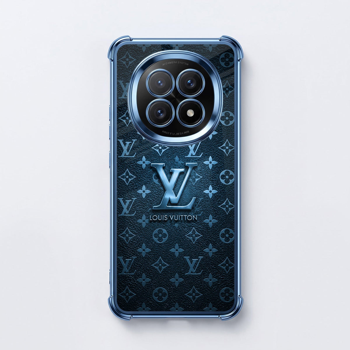 Oppo F29 5G LV Monogram Blue Airbags Printed Back Case