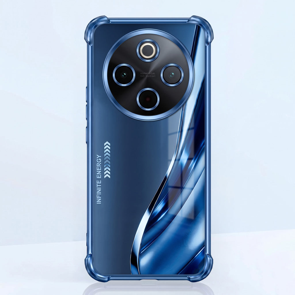 Vivo T4 5G Premium Infinity Energy Blue Airbags Printed Back Case