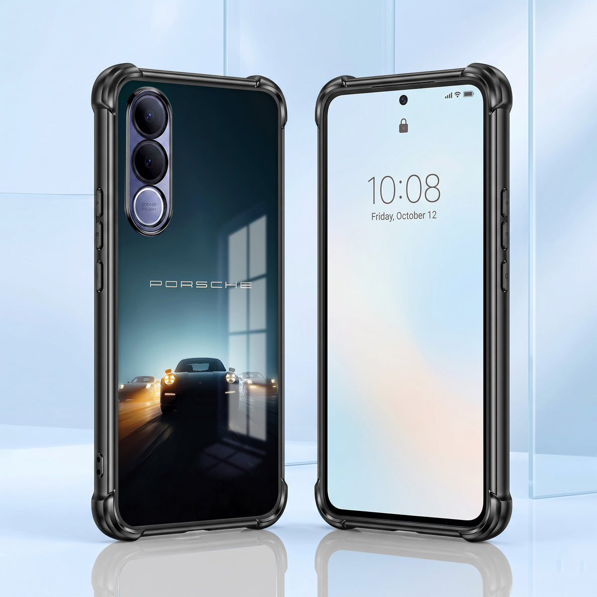 Vivo V70 FE 5G  Porsche Luxury Airbags Printed Back Case