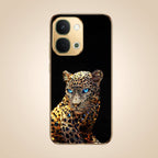 Vivo T5x 5G Panther Gold Electroplated Glass Phone Back Case