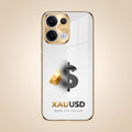 Oppo Reno 13 5G Luxury XAU/USD Gold Electroplated Glass Case