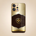 Vivo V70 5G Dragon Crest Gold Electroplated Glass Phone Back Case