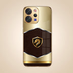 Vivo V70 5G Dragon Crest Gold Electroplated Glass Phone Back Case