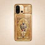 OnePlus 13s 5G Premium Heritage Gold Electroplated Glass Phone Back Case