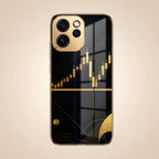 Oppo Reno 15 Mini 5G Trading Candles Gold Electroplated Glass Case