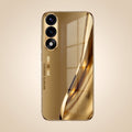OnePlus Nord 5 5G Luxury Infinity Energy Gold Electroplated Glass Phone Case