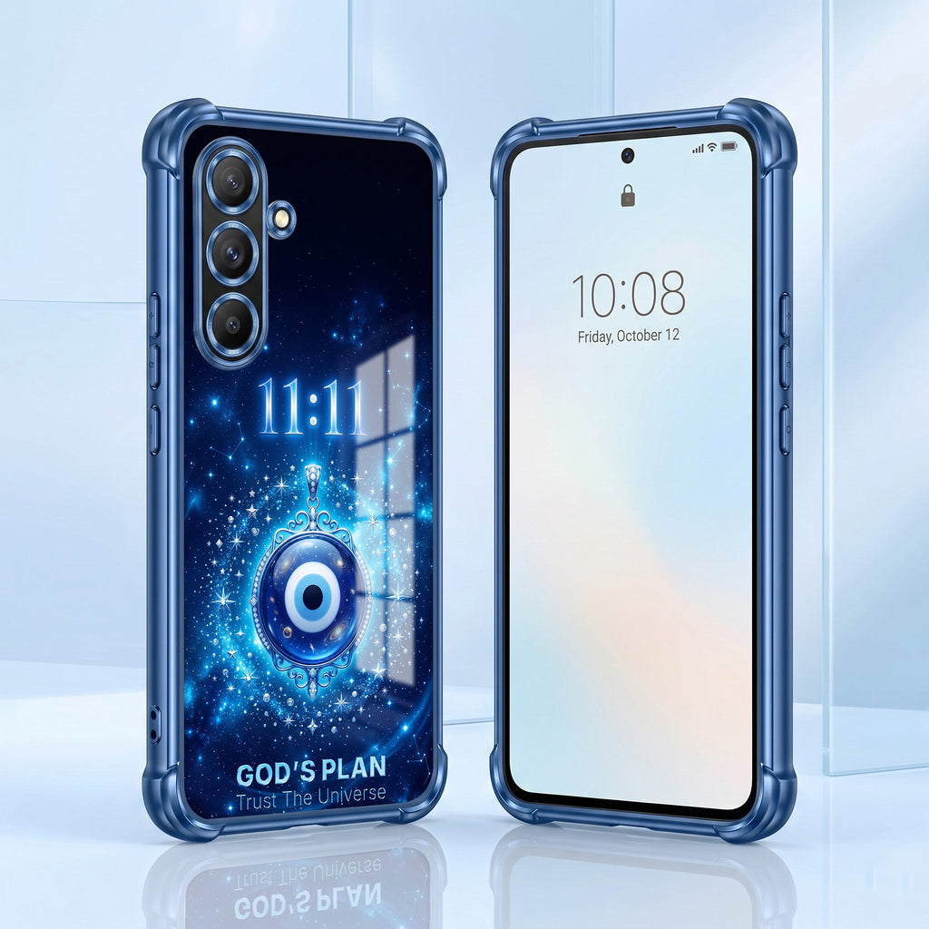 Samsung Galaxy A56 5G Premium God’s Plan Evil Eye Airbags Printed Back Case
