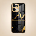 Oppo Reno 13 5G Trading Candles Gold Electroplated Glass Case