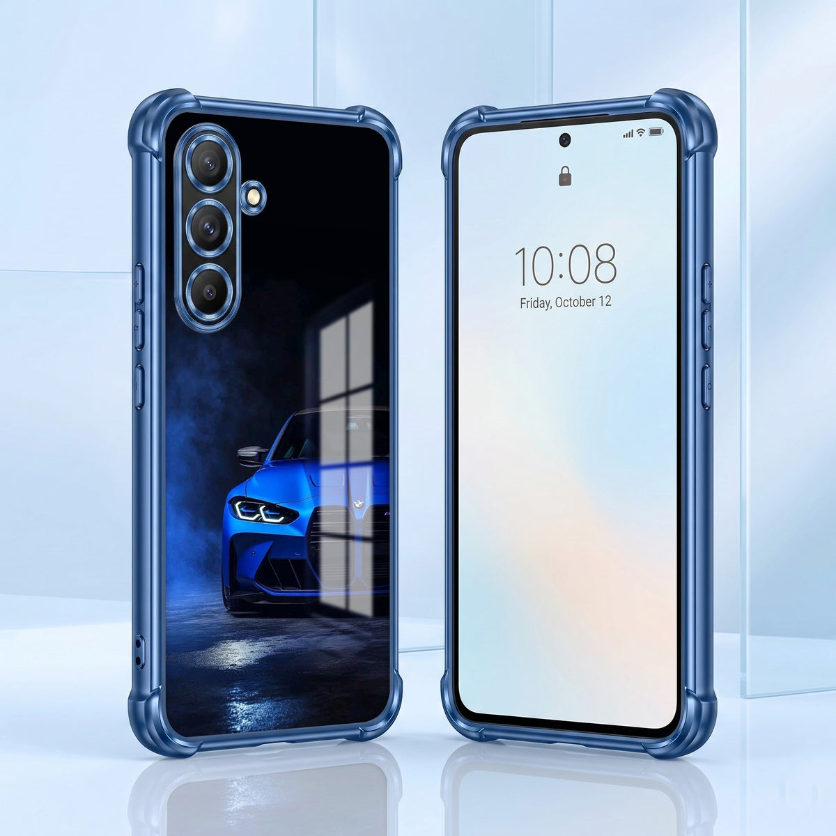 Samsung Galaxy A36 5G BMW Sport Car Airbags Printed Back Case