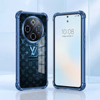 Vivo T4 5G LV Monogram Blue Airbags Printed Back Case