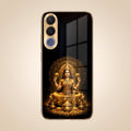 Vivo V70 FE 5G Golden Maa Lakshmi Gold Electroplated Glass Phone Back Case