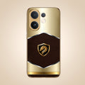 Vivo T4 Pro 5G Dragon Crest Gold Electroplated Glass Phone Back Case