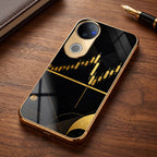 Vivo V50 5G Trading Candles Gold Electroplated Glass Case