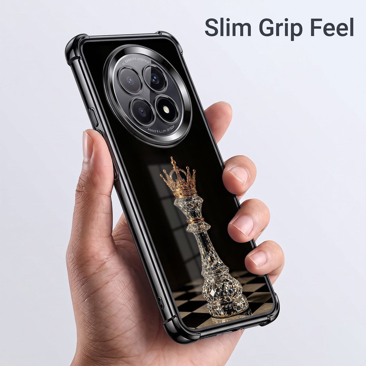 Oppo F29 5G Chess King Black Airbags Printed Back Case