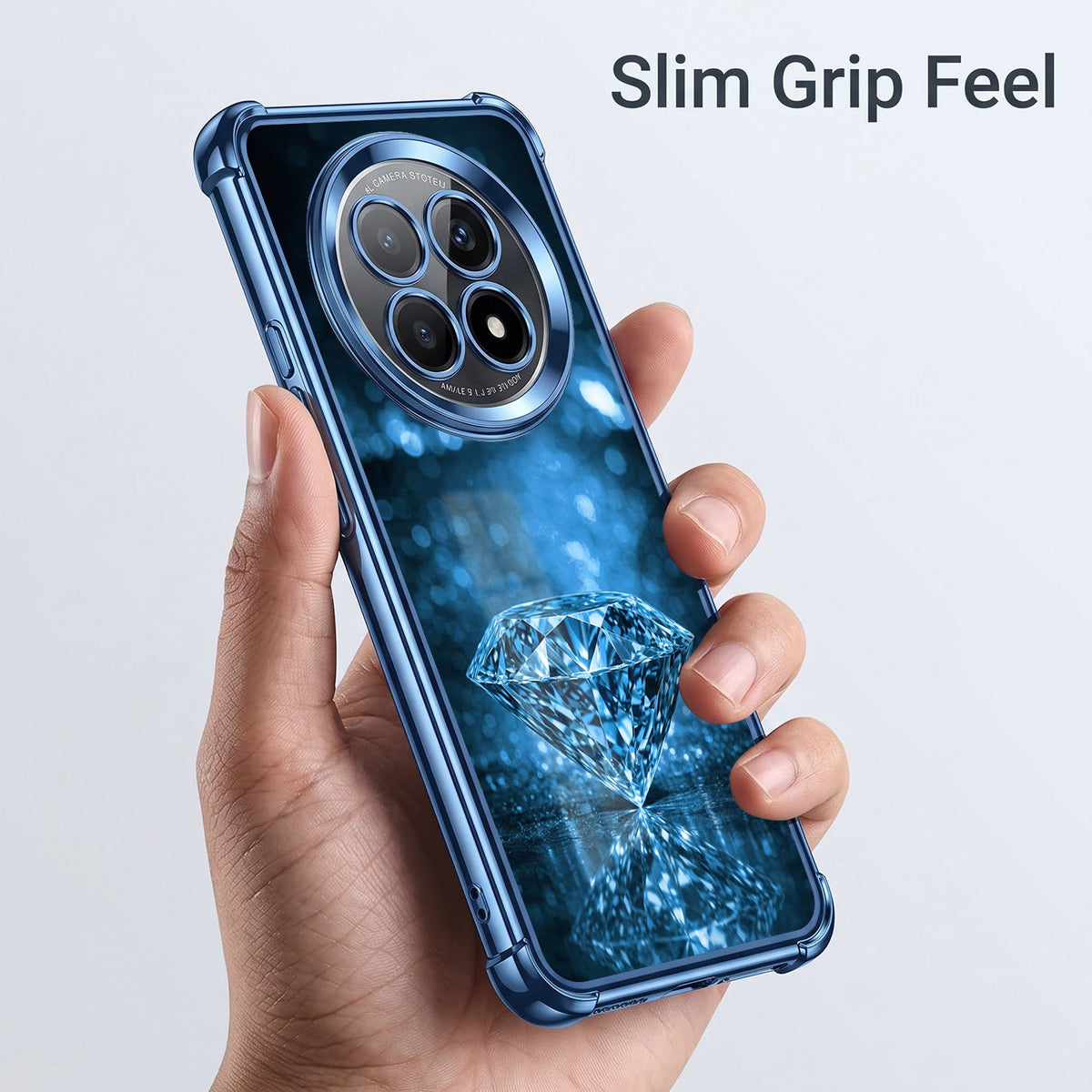 Oppo F29 5G Blue Diamond Airbags Printed Back Case