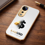 Vivo V40 Pro 5G Luxury XAU/USD Gold Electroplated Glass Case
