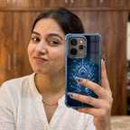 Oppo Reno 15 Pro Mini 5G Premium Peacock Feather Airbags Printed Back Case