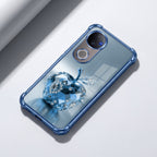 Vivo V50 5G Blue Apple Airbags Printed Back Case