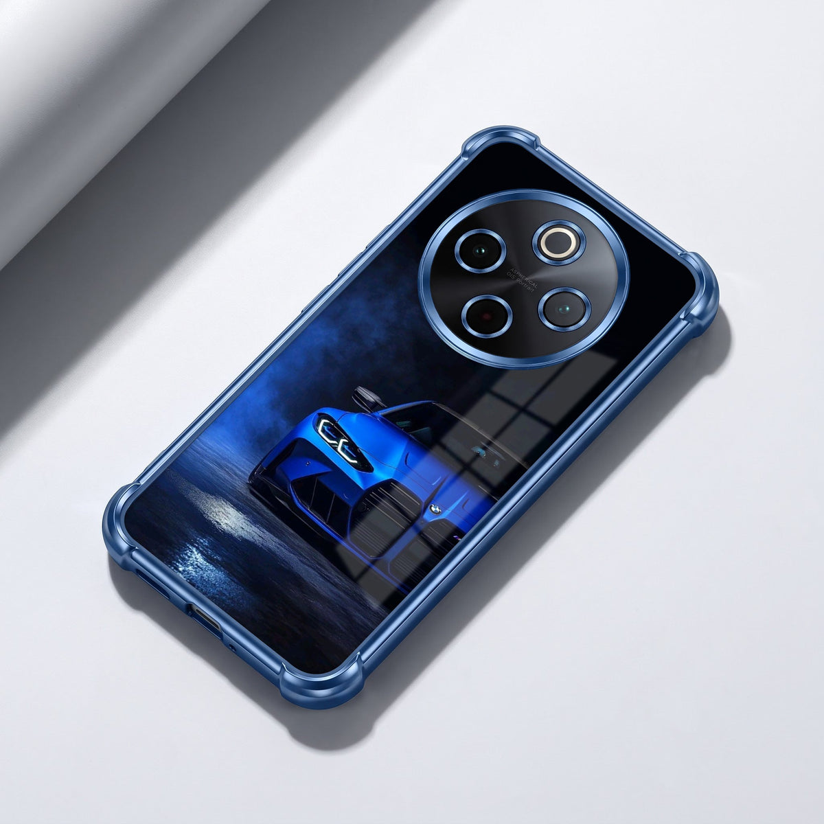 Vivo T4 5G BMW Sport Car Blue Airbags Printed Back Case
