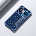 Vivo V60 5G Galaxy Stars Dual-Tone Transparent Blue Airbags Case