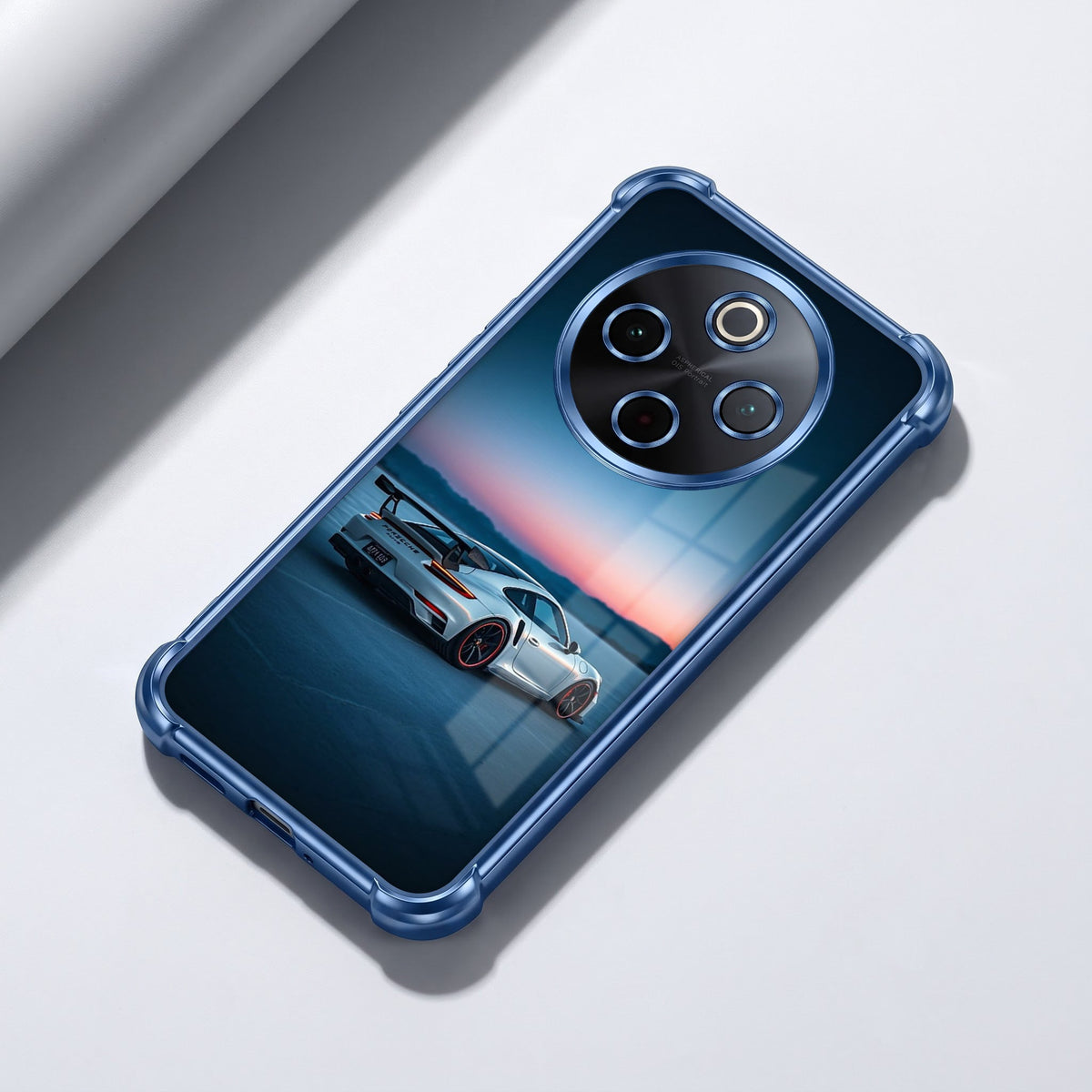 Vivo T4 5G Porsche Blue Airbags Printed Back Case
