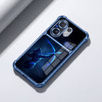 Vivo V60 5G Legendary Archer Dual-Tone Transparent Blue Airbags Case