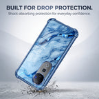 Vivo V40 Pro 5G Marvel Texture Blue Airbags Printed Back Case