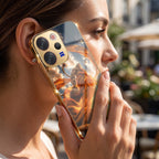 Vivo V70 5G Divine Hanuman Gold Electroplated Glass Phone Back Case