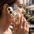 Vivo Y51 Pro 5G Divine Hanuman Gold Electroplated Glass Phone Back Case