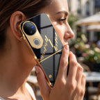 Vivo V50 5G Trading Candles Gold Electroplated Glass Case
