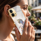 Vivo Y51 Pro 5G Bal Krishna Blessings Gold Electroplated Glass Phone Back Case