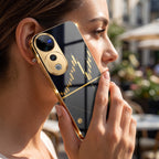 Vivo V40 Pro 5G Trading Candles Gold Electroplated Glass Case