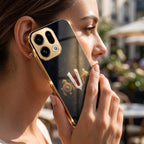 Oppo Find X9 5G Royal Heritage Edition Gold Electroplated Glass Phone Back Case