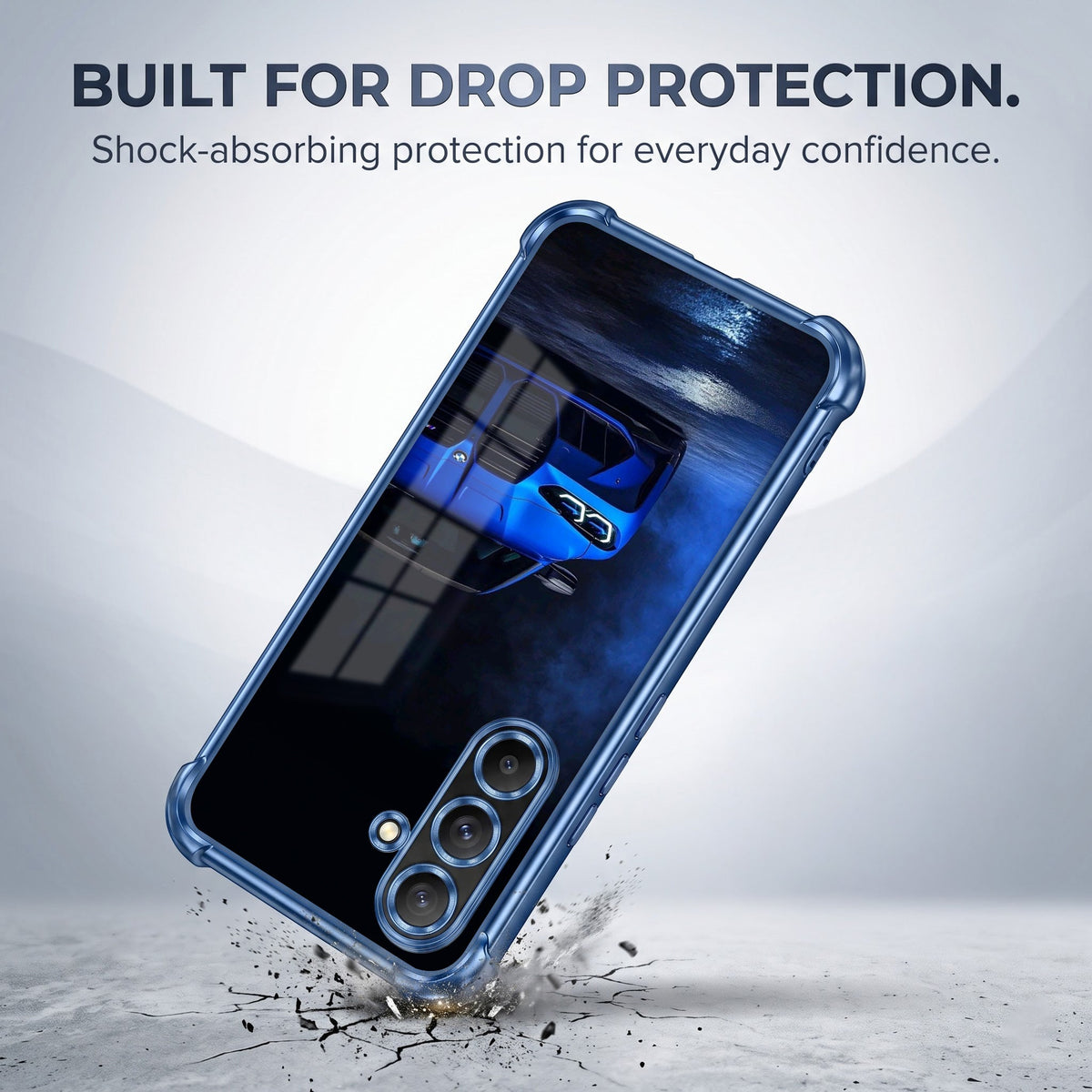 Samsung Galaxy A36 5G BMW Sport Car Airbags Printed Back Case