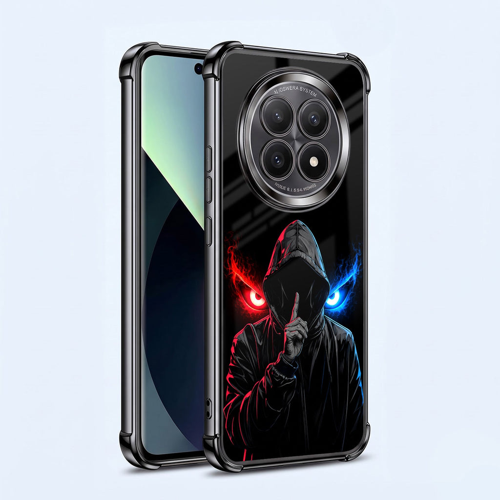 Oppo F29 5G Hooded Shadow Demon Black Airbags Printed Back Case
