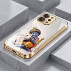 Vivo V70 5G Bal Krishna Blessings Gold Electroplated Glass Phone Back Case