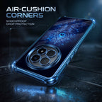 Oppo F29 5G Premium Peacock Feather Blue Airbags Printed Back Case